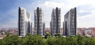 Neinor construye Sky Homes: 417 viviendas y 86 millones