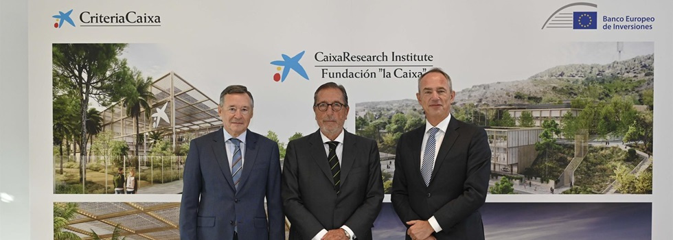 BEI y Criteria firman un préstamo de 80 millones para levantar el CaixaResearch Institute