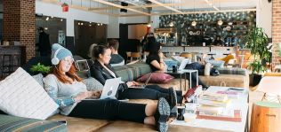 El ‘coworking’ crece un 71% más en Madrid y Barcelona